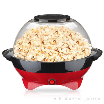 High-Quality 120V 800W Portable Home Oilless Popcorn Machine